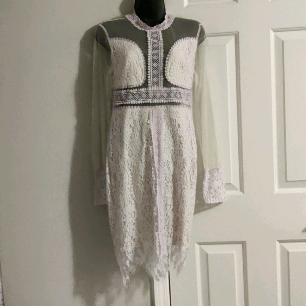 White Cocktail Dress